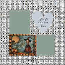 Halloween Witch Chart Place Keeper