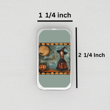 Halloween Witch Needle Tin