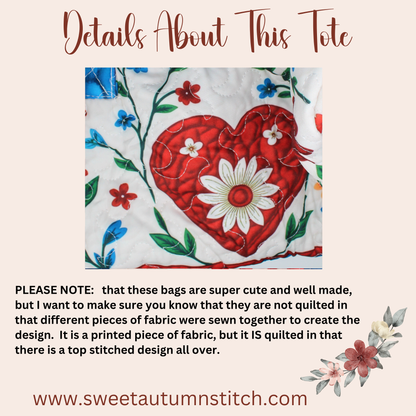 Heart Project Tote