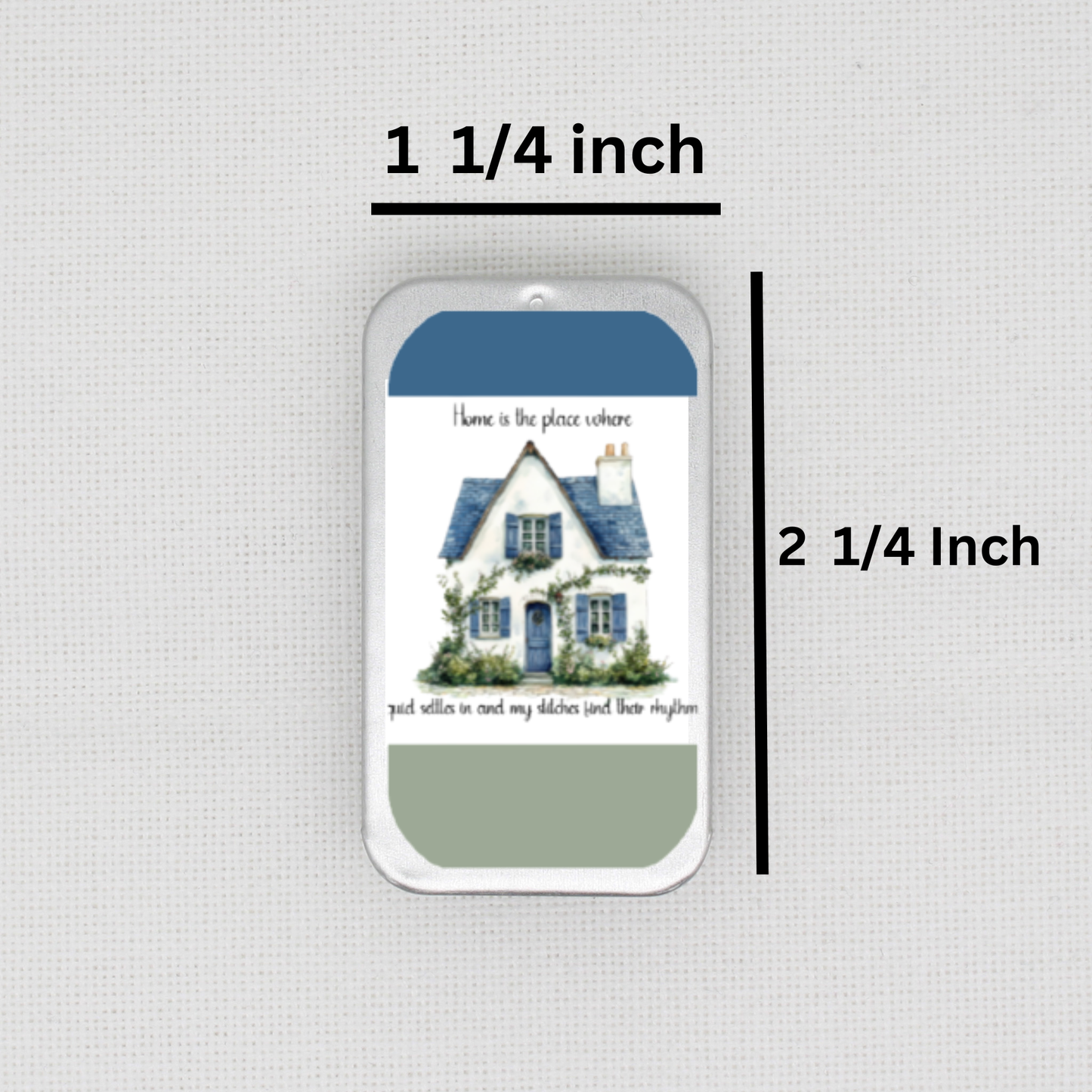 Home Is The Place  Needle Tin