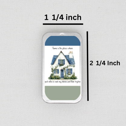 Home Is The Place  Needle Tin