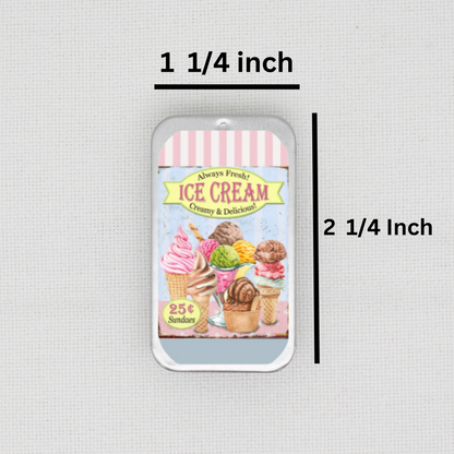 Ice Cream Needle Tin