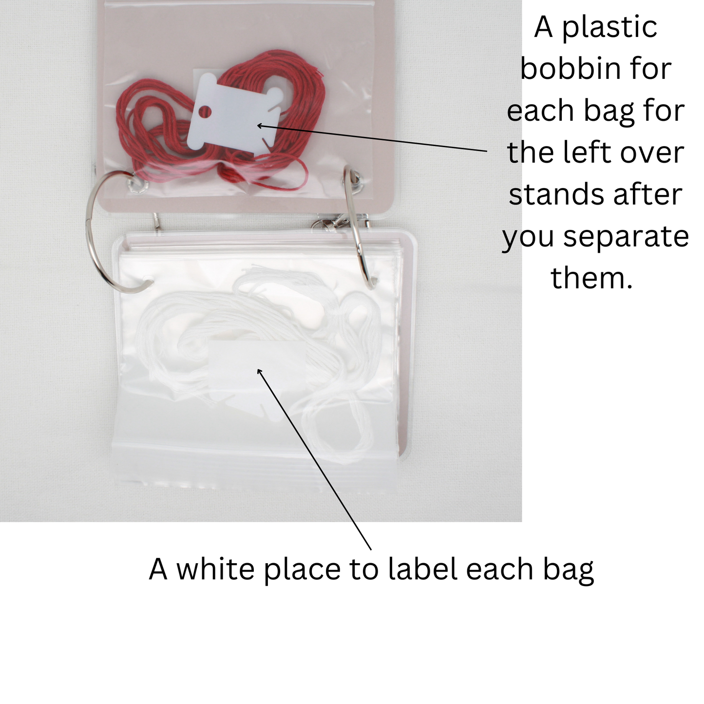 Cottontail Bunny Floss Bag Book