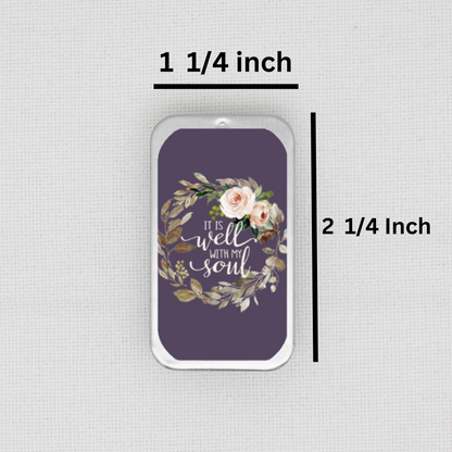 It Is Well With My Soul Needle Tin
