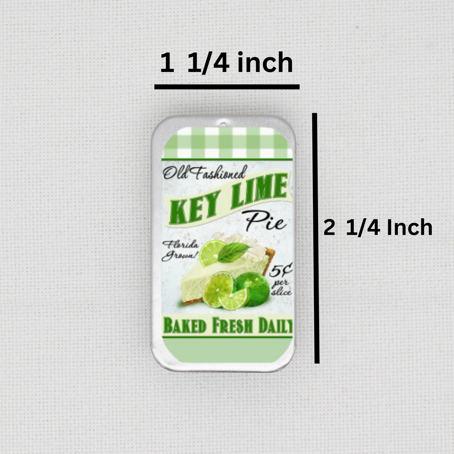 Key Lime Pie Needle Tin