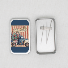 Land That I Love Truck Needle Tin