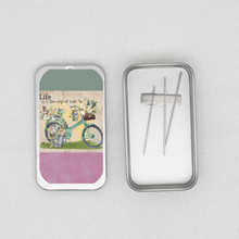 Life Is A Beautiful Ride Needle Tin