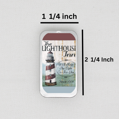 Lighthouse Inn Needle Tin