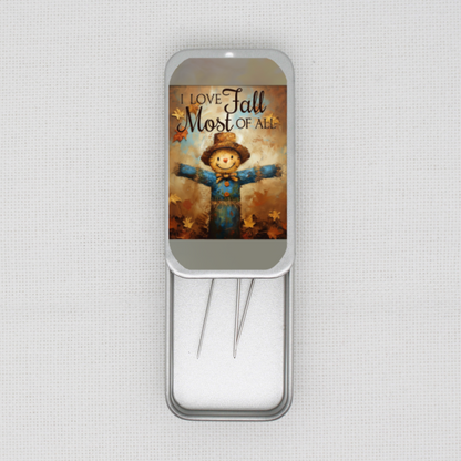 Love Fall Most Of All  Needle Tin