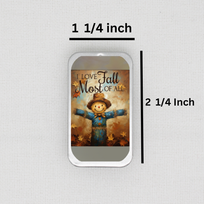 Love Fall Most Of All  Needle Tin