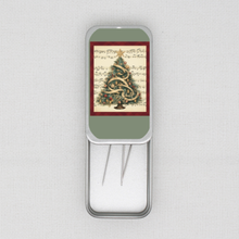 Musical Christmas Tree Needle Tin