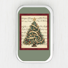 Musical Christmas Tree Small Storage Tin