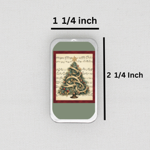 Musical Christmas Tree Needle Tin