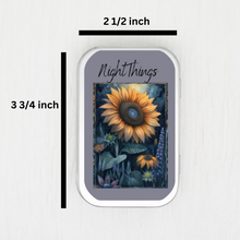 Night Things Sunflower Small Storage Tin