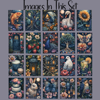 Night Things Floss Cards.- Pack Of 20 Cards