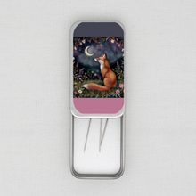Night Animal Fox Needle Tin