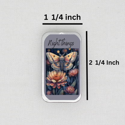 Night Things Moth Needle Tin