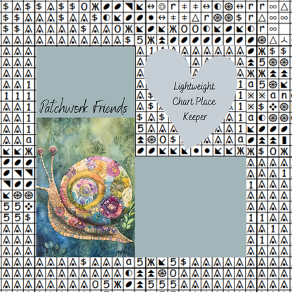 Patchwork Friends Chart Place Keeper