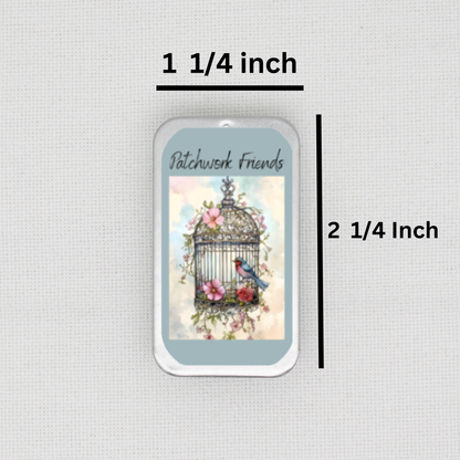 Patchwork Friends Needle Tin