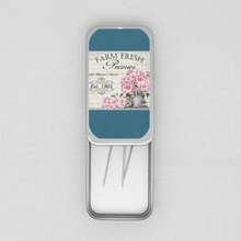 Peonies Needle Tin