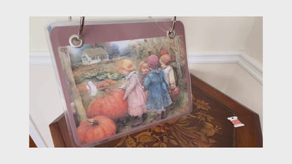 Pumpkin Girls Floss Bag Book