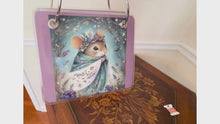 Winter Animals Mouse  Floss Bag Book