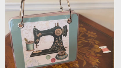 Sewing Machine Floss Bag Book