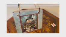 Snowman Floss Bag Book