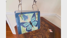 Blue Butterfly Floss Bag Book