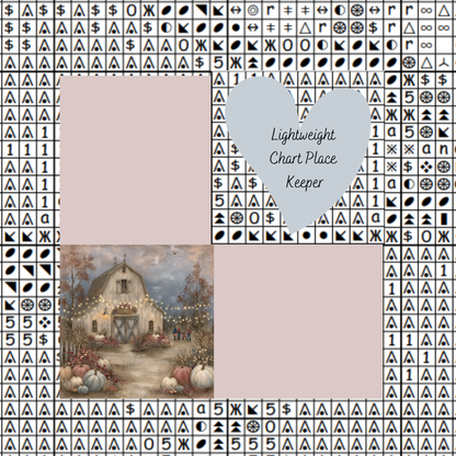 Pumpkin Barn Chart Place Keeper