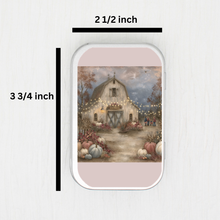 Pumpkin Barn Small Storage Tin