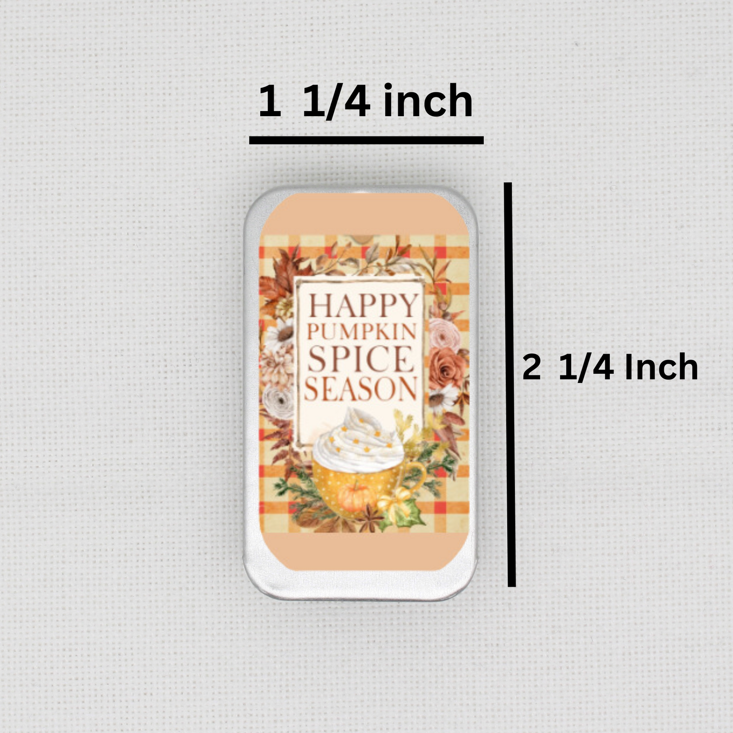 Pumpkin Spice Needle Tin