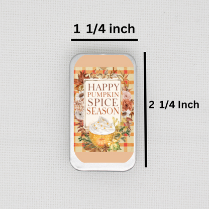 Pumpkin Spice Needle Tin