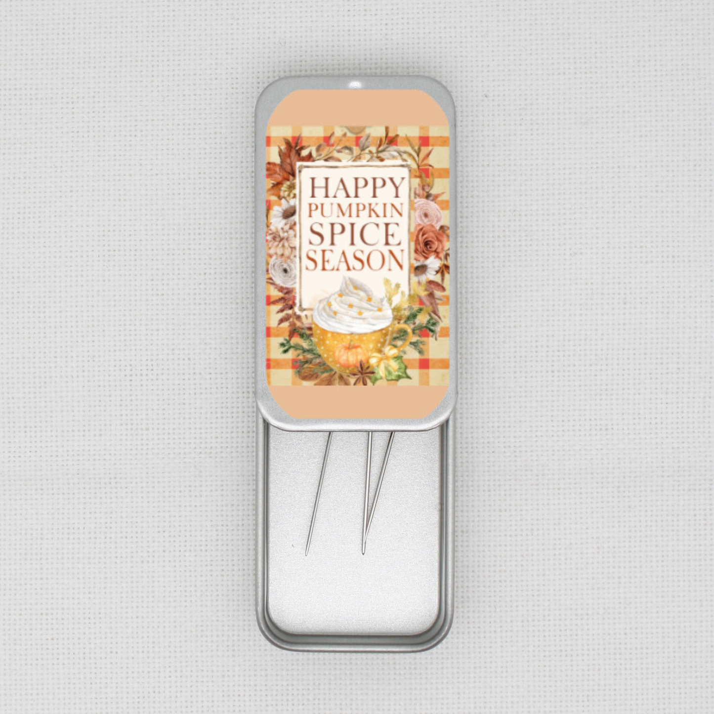 Pumpkin Spice Needle Tin