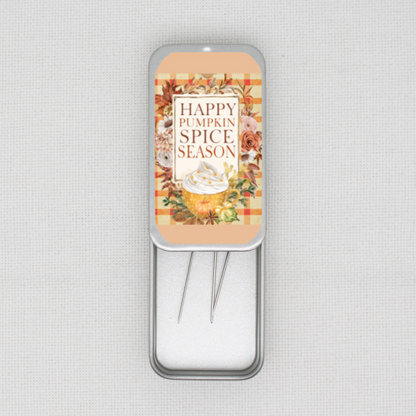 Pumpkin Spice Needle Tin