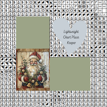 Santa Chart Place Keeper