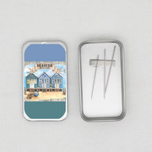 Seaside Cabins Needle Tin
