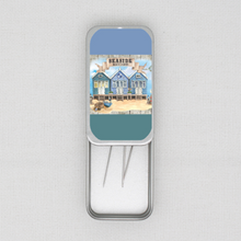 Seaside Cabins Needle Tin