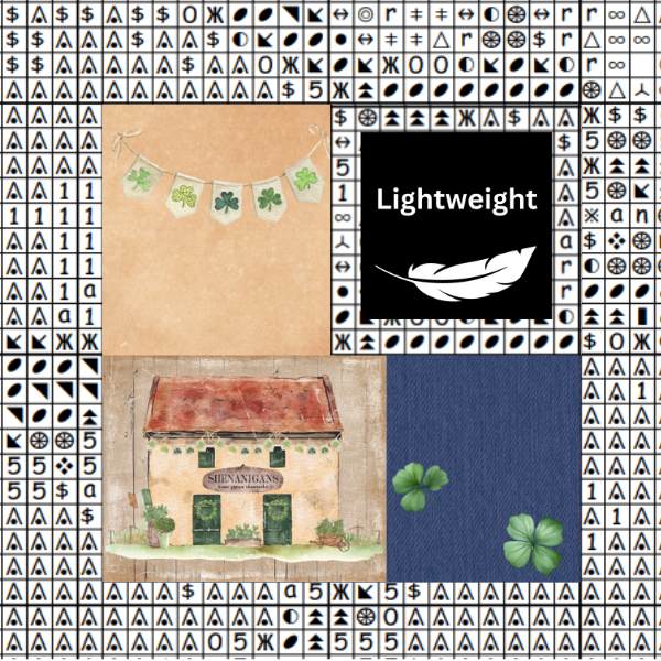 Shenanigan House Chart Place Keeper