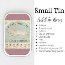 Cottontail Bunny Small Storage Tin