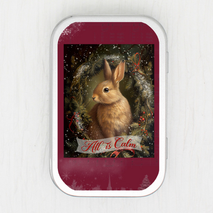 All Is Calm Small Storage Tin