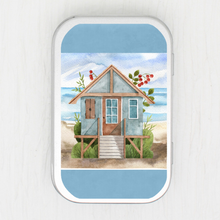 Beach Hut Small Storage Tin