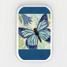 Blue Butterfly Small Storage Tin
