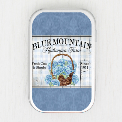 Blue Mountain Small Storage Tin