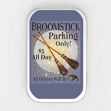 Broomstick Parking Small Storage Tin
