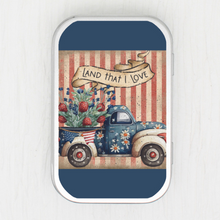 Land That I Love Truck Small Storage Tin