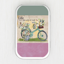 Life Is A Beautiful Ride Small Storage Tin