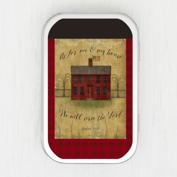 Me And My House Small Storage Tin