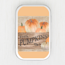 Pick Your Pumpkin Small Storage Tin