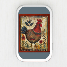 Rooster Storage Tin